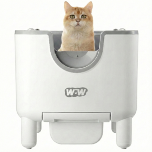 Automatische-kattenbak-F6-wit